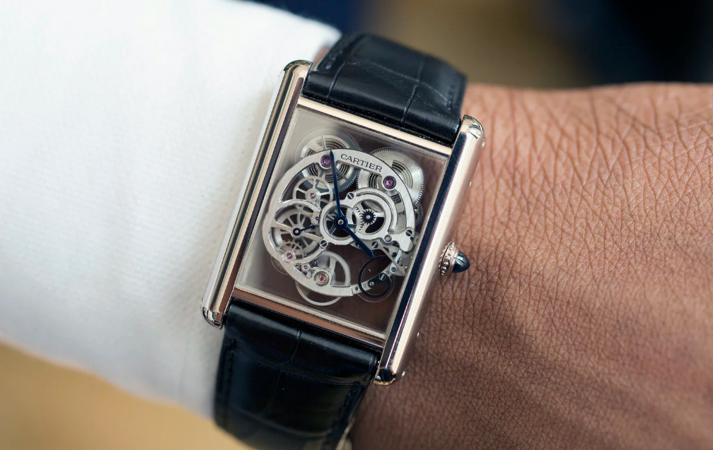 With The Cartier replica Tank LC Sapphire Skeleton, A New Take On A True Classic