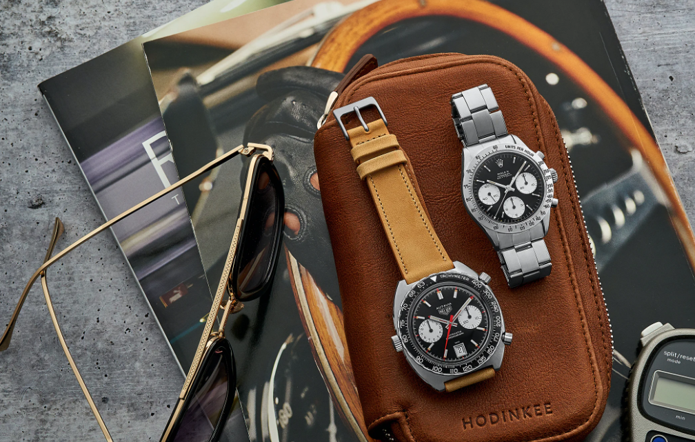 A 1966 Rolex Cosmograph ‘Big’ Daytona, A 1970s Heuer Autavia, And A 1968 Rolex Day-Date ‘Red Quarter Dial’ replica watches