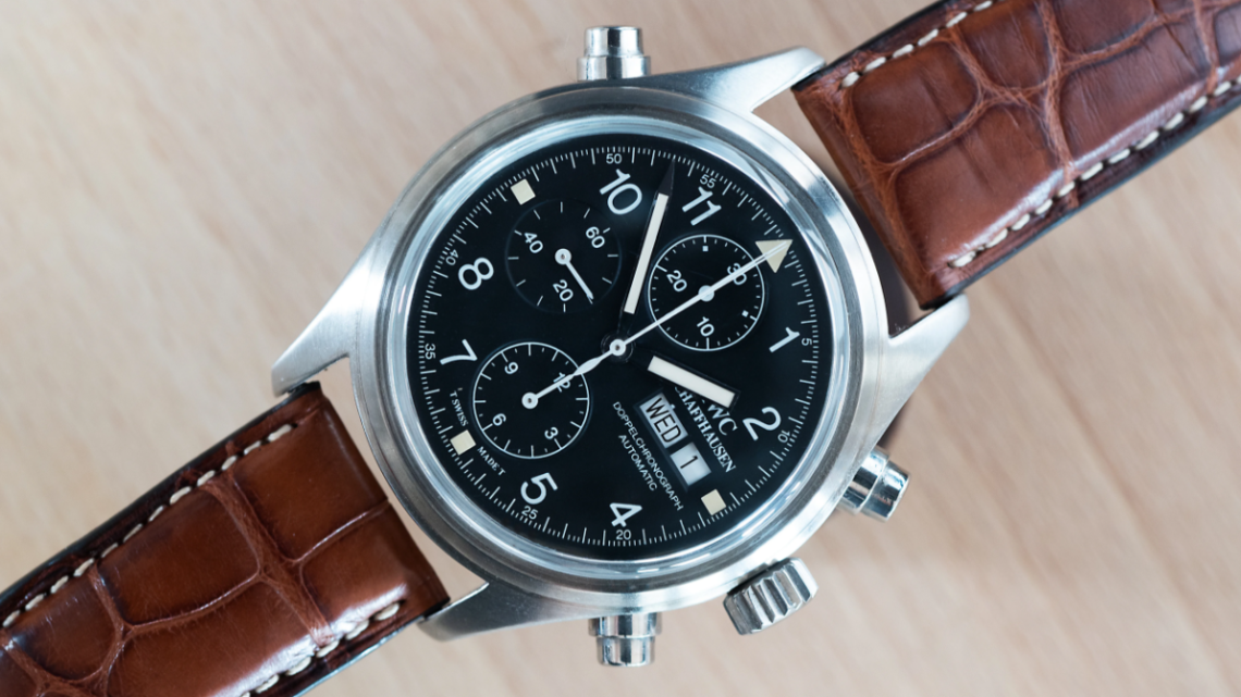 Split-Seconds Intention With The Fake IWC Caliber 79230