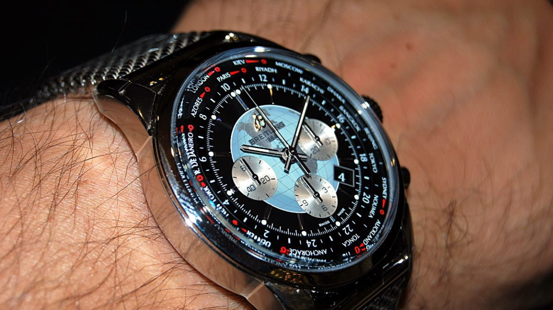 The world on your wrist: Fake Breitling Transocean Chronograph Unitime The Breitling Transocean Chronograph Unitime
